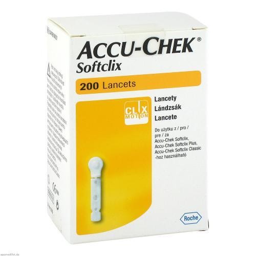 Accu chek softclix - accu, lanzetten