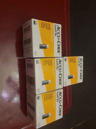 Accu chek fastclix - 4, accu-chek
