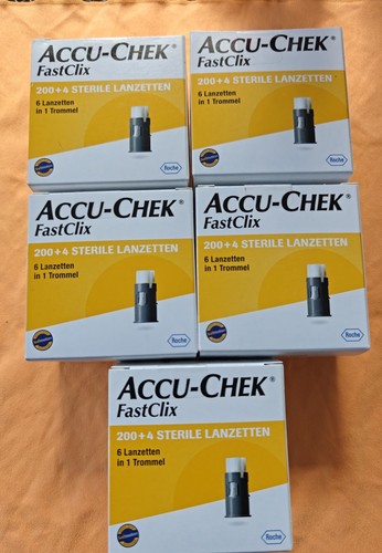 Accu chek fastclix - 5, accu-chek