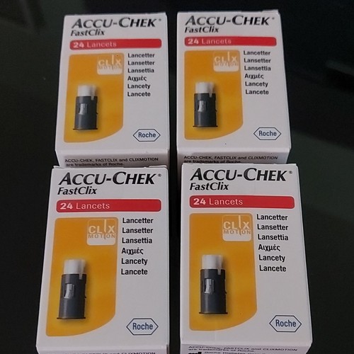 Mal accu chek fastclix 24 - 4, à