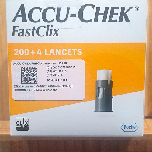 Accu chek fastclix - fastclix, lanzetten