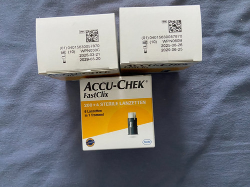 Accu chek fastclix - 3x, accu-chek